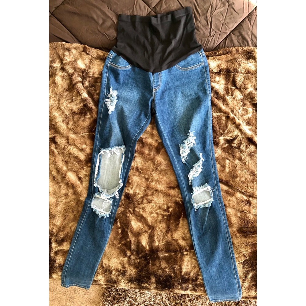 Beach Bum Maternity Jeans Fashion Nova Size 9